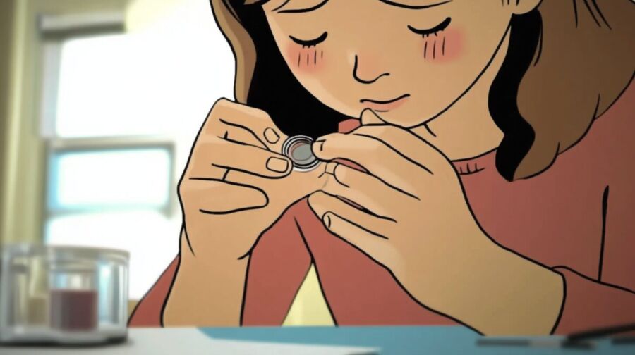 コンタクトレンズ装用と上眼瞼挙筋負担の関係性