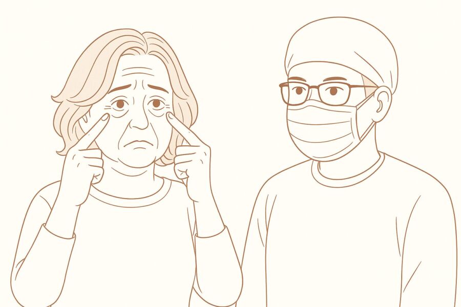 下まぶたのたるみ取り|医師選びのポイント