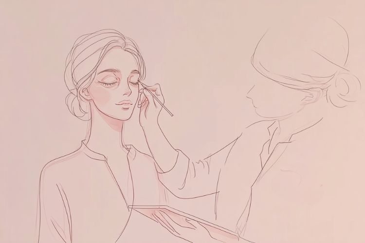 タレ目形成の施術