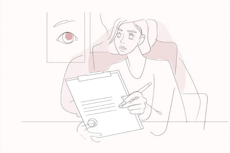 タレ目形成のカウンセリング