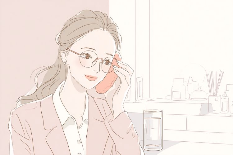 眼瞼下垂手術後の腫れを抑えるセルフケア