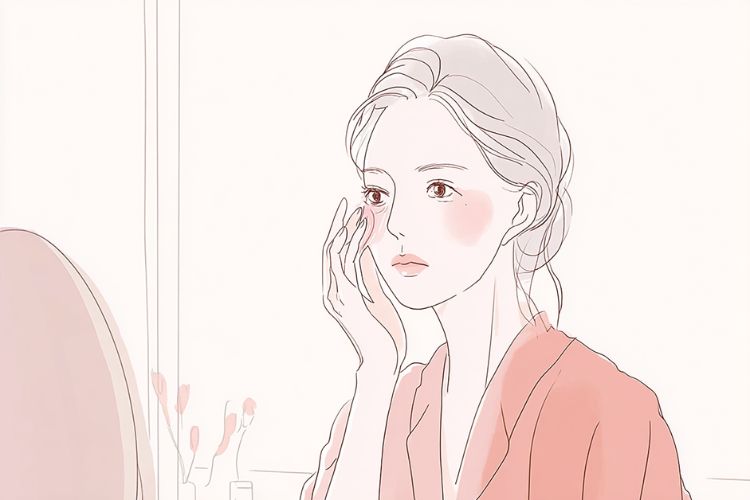 目の下のたるみ取りで後悔した50代女性