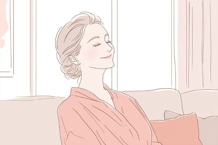 目の下のたるみ取りを後悔なく終えた50代女性